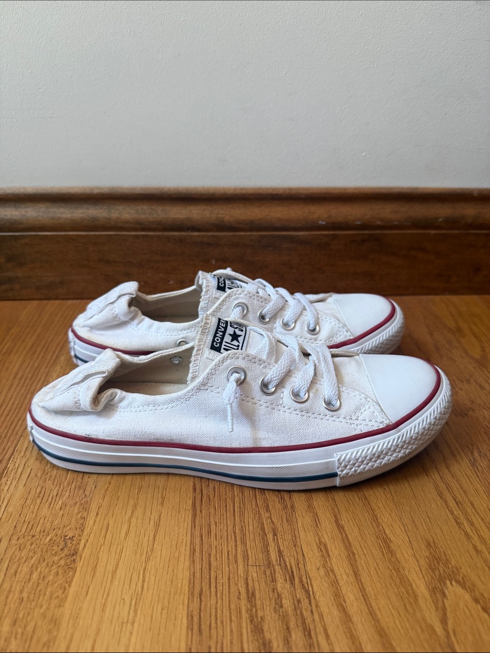 Converse All Star Shoreline Sneakers White Women’s Size 8 - Picture 5 of 12